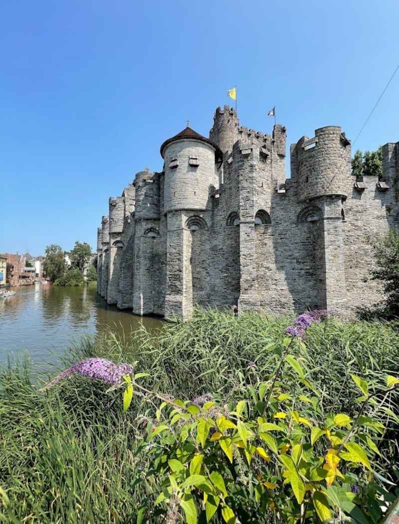Gravensteen castle in Ghent